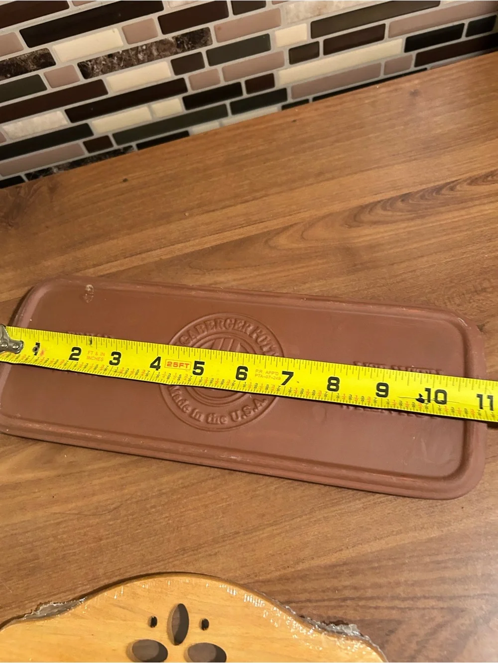 Longaberger Bread Basket Brick & Divider